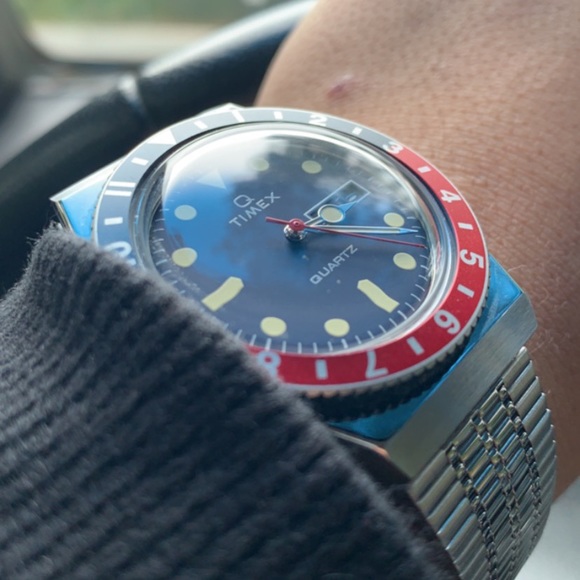 SOLD***Timex Q Reissue Pepsi***SOLD - Picture 3 of 6